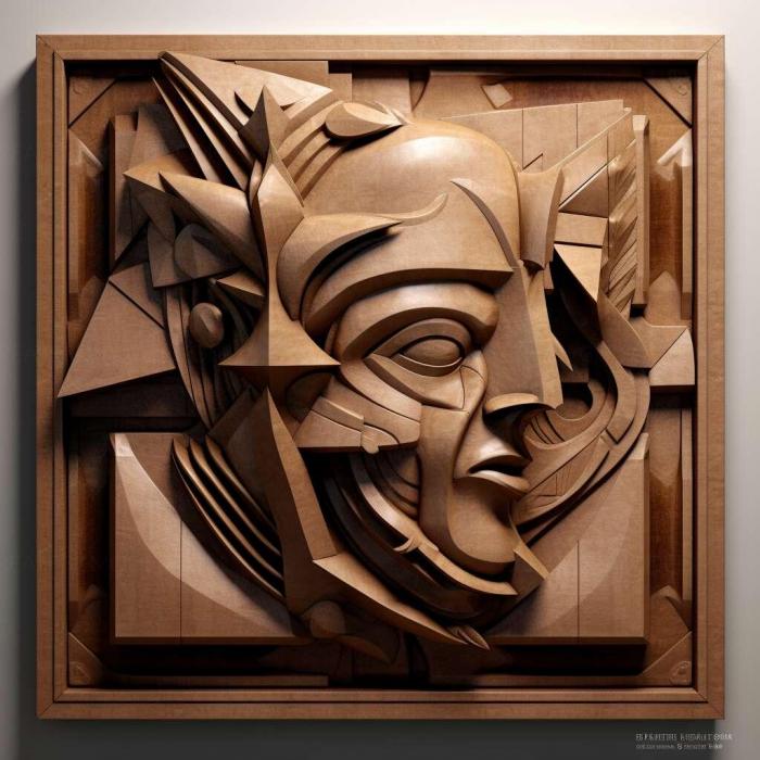 نموذج ثلاثي الأبعاد لآلة CNC 3D Art 